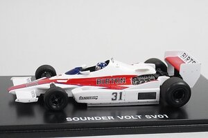 Spark スパーク / グッドスマイルカンパニー 1/43 赤いペガサス サンダーボルト SV01改 #31