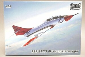 ★ スウォード 1/72 F9F-8T/TF-9J クーガー/ツーガー プラモデル SW72093