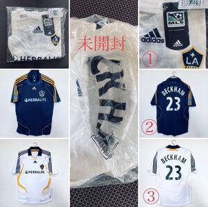 ② 【正規品】LAギャラクシー　#23 BECKHAM ベッカム　半袖 選手用ユニホーム　アメリカ現地で購入