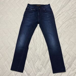 11C【着少】ヌーディージーンズ Nudie Jeans 29 MADE IN ITALY デニム ジーンズ ジーパン パンツ THIN FINN ストレッチ スリム スキニー