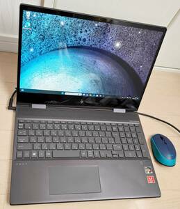 ★訳アリ HP ENVY x360 15-ds0000 Ryzen5 SSD:512GB メモリ:8GB Win11 ジャンク★