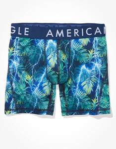 * ラスト * AE アメリカンイーグル ボクサーブリーフ トランクス AEO Jungle 6” Flex Boxer Brief XXL / Blue *