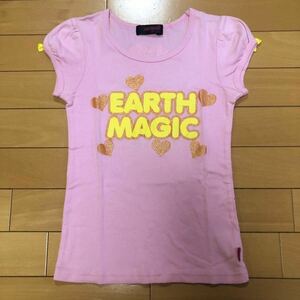 可愛い★アースマジック★半袖Ｔシャツ 140 ラメ入り