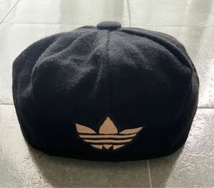 レア　adidas RAILROAD HAT ヴィンテージ　UK製　キャスケット　帽子