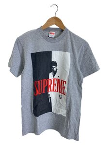 Supreme◆Scarface Split Tee/Tシャツ/S/コットン/GRY/プリント