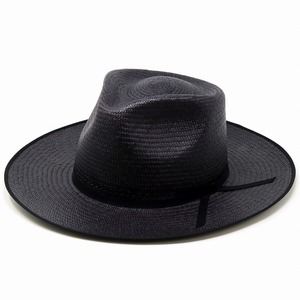 [ 61cm ] STETSON パナマハット CASSIDY PANAMA ステットソン ハット 夏 パナマ帽 ワイドブリム サイズ調整可能 ブラック 