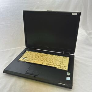 ノートパソコン本体　FUJITSU　FMV LIFEBOOK？　FMV-A8260 ？　Windows Vista？　Inte？　黒　富士通　ジャンク品　送料無料