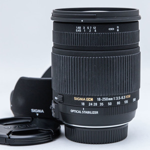 SIGMA 18-250mm F3.5-6.3 DC OS HSM Nikon用　【管理番号007275】