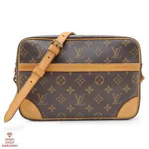 LOUIS VUITTON ルイ ヴィトン モノグラム トロカデロ M51274 モノグラムキャンバス×ヌメ革 モノグラム×ゴールド金具 【丸万質舗】