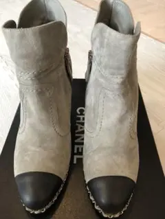 CHANEL ショートブーツ38