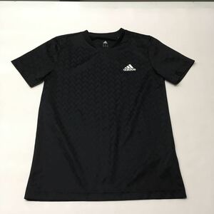 送料無料★adidas アディダス★半袖Tシャツ　トップス★ジュニア　150 子供　キッズ★ブラック#50523sj88