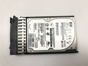 【中古パーツ】 HP DG0146FARVU 2.5インチ 507283-001 SAS ハードディスク マウンタ付き 　146GB HDD 正常/健康品　■SAS-231