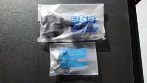 ⑥ 新品未開封 BBS ホイールナット ブラック M12×P1.25 未使用品 10個 エアバルブ2個 正規品 袋ナット 日産 スバル スズキ ニッサン