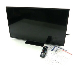 1000円スタート テレビ SHARP シャープ 2T-C32DE AQUOS アクオス 2023年製 32インチ 通電動作確認済み 引き取りのみ限定 10 DD4001