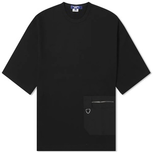 新品 正規 JUNYA WATANABE MAN LARGE POCKET T-SHIRT Black [Lサイズ] /ジュンヤワタナベ/Tシャツ/Comme des Garcons/半袖/ブラック/CDG