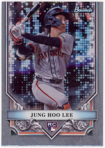 GIANTS外野韓国▲李政厚JUNG HOO LEE/2024 BOWMAN STERLING RC BSR-35!