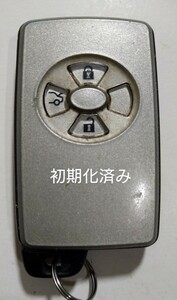 初期化済トヨタ純正スマートキー 3ボタンクラウン180系／18系基盤番号271451−6230新品電池サービス②