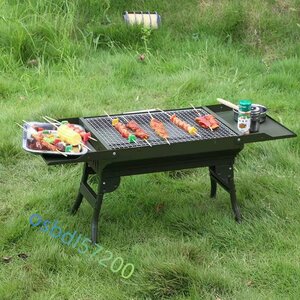 特売！品質保証★バーベキューコンロ BBQコンロ 折りたたみ アウトドア グリル ポータブル バーベキュー コンロ キャンプ