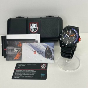 LUMINOX ルミノックス BEAR GRYLLS ベア・グリルス コラボ 3720シリーズ Ref:3723 メンズ腕時計 QZ クォーツ 稼働品 箱/保証書付き 極美品