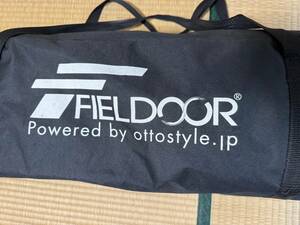  FIELDOOR 2.5X2.5ｍ　フィールドア ワンタッチタープテント　グリーン　緑　ＵＶカット　耐水加工　サイドシート取り付け可