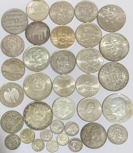 外国コイン 銀貨 まとめ 海外 貨幣 硬貨 silver 計 454g