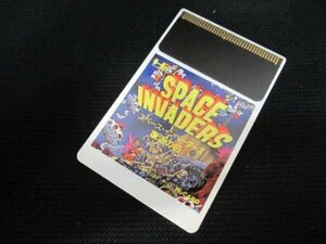 PCエンジン ヒューカード HuCARD タイトー ゲームソフト スペース インベーダーズ 復活の日 本体のみ ノーチェックジャンク品■45