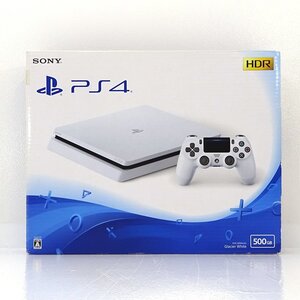 ★中古★PlayStation4 本体 グレイシャー・ホワイト 500GB CUH-2200A (PS4/プレステ4)★【GM634】