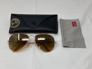 ◆Ray-ban レイバン サングラス アビエーター RB3025 ケース付き 中古◆14401★