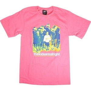 STUSSY ステューシー THE KIDS ARE ALRIGHT TEE PINK Tシャツ ピンク Size 【S】 【新古品・未使用品】 20813007