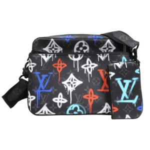 Louis Vuitton ルイヴィトン トリオ メッセンジャー M21396 モノグラム・エクリプス ノワール ショルダーバッグ マルチカラー 