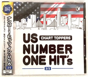 ナンバー1 ヒッツ イン USA 2/2 ローリングストーンズ エルヴィスプレスリー ビートルズ CD 歌詞付 新品 未開封