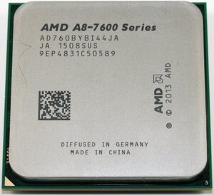 【中古】AMD A8 Series A8-7600 A8 7600 3.1gHz AD760BYBI44JA ソケットFM2+ CPU プロセッサーCPU 送料無料