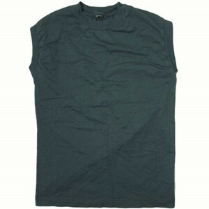 LOEFF ロエフ 日本製 スビンコットン フレンチスリーブカットソー 8817-699-0006 FREE DK.Green Tシャツ ユナイテッドアローズ g12185