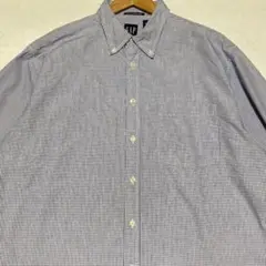 00s OLD GAP オールドギャップ グラフ チェック ボタンダウン シャツ