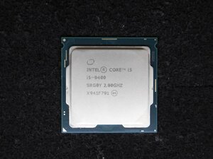 【T107】CPU★Core i5-9400 2.90GHz