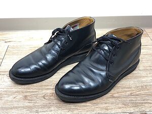 1/160【小傷・汚れ有り】REDWING レッドウィング 9196 ポストマン チャッカブーツ 黒 27cm 9D