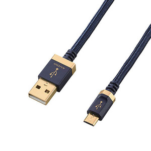 【5個セット】エレコム AVケーブル/音楽伝送/A-microBケーブル/USB2.0/1.2m DH-AMB12X5 /l