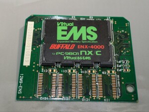 ジャンク★バッファロー ENX-4000 4MB PC-9801 NX/C専用メモリ★動作未確認