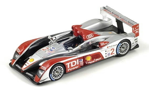 ■スパークモデル 1/43 2007 アウディR10 TDI #2 セブリング12h優勝