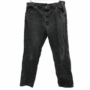 Dickies デニム パンツ W36 ディッキーズ ビッグサイズ ブラック古着卸 アメリカ仕入 2304-408