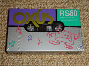 ★今週のちょっと珍しい一巻★ オクサス OXUS 「RS 60」 新品未開封 カセットテープ 