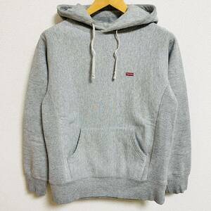 Supreme Small Box Logo Hooded Sweatshirt Heather Grey S 10aw 2010年 ヘザーグレー スモール ボックスロゴ フーデッド スウェットシャツ