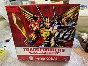 プレダキング G1 プラチナム版 / Predaking Platinum Edition 北米版 箱開封のみ 未使用 トランスフォーマー 送料無料 同梱可