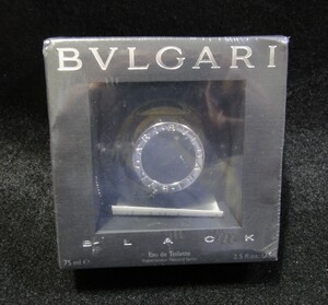 ★ BVLGARI BLACK 75ml ◇ ブルガリ ブラック オードトワレ 【 未開封品 】