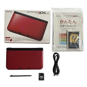 【良品】ニンテンドー3DS LL レッド×ブラック