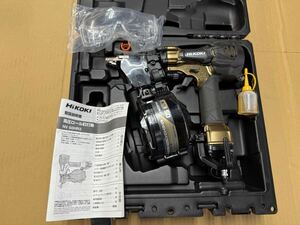 ★☆【未使用品】　HiKOKI　ハイコーキ　高圧釘打機　NV50HR2（S)　パワー切替機構付　ケース付☆★