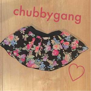 即決★【90cm】chubbygang スカート 花柄