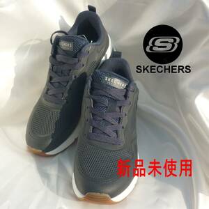 新品◆送料無料◆26cm(25.5cm相当)スケッチャーズ ウノ 2 Skechers Uno 2 濃紺 メンズスニーカー