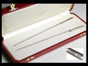 N791 Cartier カルティエ スターリング シルバー 銀製 925刻印 箸 チョップスティック