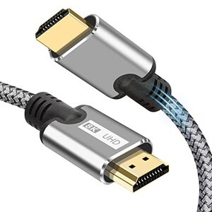 8K HDMI ケーブル 2.1【5Mアップグレード版】MEEKI HDMI 2.1規格 8K@60Hz 4K@120Hz/144Hz 48Gb